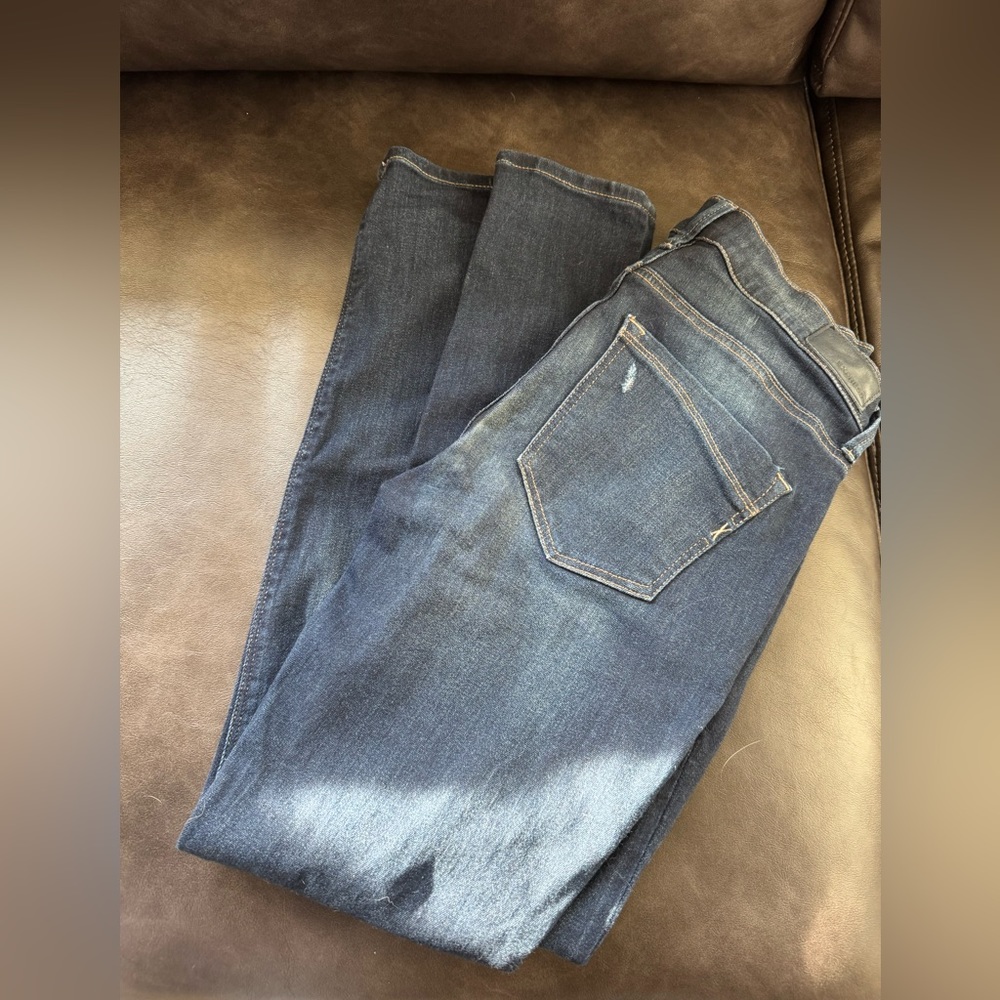 Express Mid Rise Stretch Jeggings - Picture 2 of 4